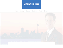 Tablet Screenshot of michaelhlinka.com